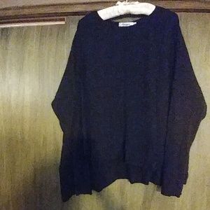 Arpeggio black oversized sweater